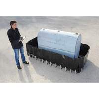 Conteneur de confinement flexible sans drain Ultra-275 Containment Sump, 102" lo x 48" la, 400 gal. US Capacit&eacute; Ontario Safety Products