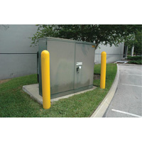 Ultra-Post Protector<sup>®</sup>, 4" Dia. x 52" L, Yellow SHF496 | Ontario Safety Product