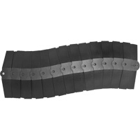 Medium Ultra-Sidewinder Cable Protection System avec capuchons, 33" x 9,8" x 1,4", 260 lb (0,13 tonnes) Ontario Safety Products