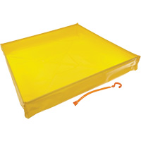 Flexible Ultra-Utility Tray<sup>®</sup>, 30" L x 30" W x 4.8" H, 9.5 US gal. Spill Capacity SHF659 | Ontario Safety Product
