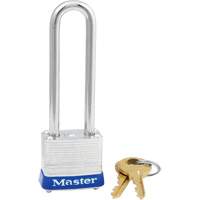 Padlock, Silver, Keyed Alike, Laminated Steel, 1-1/8" Width Ontario Safety Products