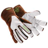 HeatArmor&reg; 5054 Welding Gloves, Grain Goatskin, Size Small/7 Ontario Safety Products