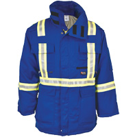Westex<sup>®</sup> DH Antistatic Flame Resistant Insulated Parka, Small, Royal Blue SHG758 | Ontario Safety Product