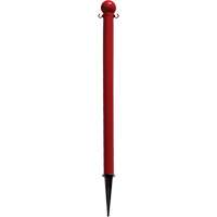 Ground Poles, Red SHH104 | Ontario Safety Product