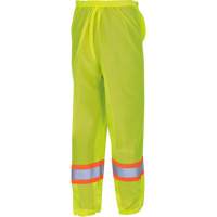 5670 Pantalon de s&eacute;curit&eacute; routi&egrave;re, Polyester, 2T-petit/T-petit, Jaune lime haute visibilit&eacute; Ontario Safety Products
