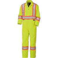 5512T Combinaison haute visibilit&eacute;, 40 (grand taille), Jaune lime haute visibilit&eacute; Ontario Safety Products