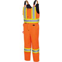 5040 Waterpoof Quilted Safety Overalls, Polyester, Small, High Visibility Orange Ontario Safety Products
