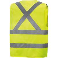 6886 High-Visibility Tricot Safety Vest, High Visibility Lime-Yellow, Small, Polyester Ontario Safety Products