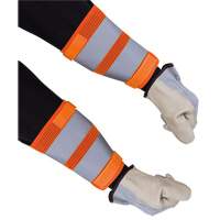 High-Visibility Orange 8" Traffic Cuffs SHI037 | Ontario Safety Product