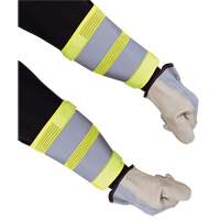 High-Visibility Yellow 8" Traffic Cuffs SHI038 | Ontario Safety Product