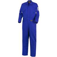 7779T Combinaisons ignifuges r&eacute;sistants aux arcs &eacute;lectriques 88/12 FR-Tech, Taille 40 (grand taille), Bleu royal, 10 cal/cm² Ontario Safety Products
