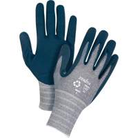 Gants &eacute;cologiques enduits et l&eacute;gers, 7, R&ecirc;vetement Mousse de nitrile, Calibre 15, Enveloppe en Polyester/rPET Ontario Safety Products