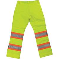 Women’s Insulated Flex Safety Pant, Polyester, X-Small, High Visibility Lime-Yellow SHI905 | Ontario Safety Product
