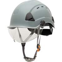 Fibre Metal Safety Helmet, Non-Vented, Ratchet, Grey SHJ275 | Ontario Safety Product