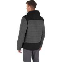 Veste chauffante M12 QuietShell avec pile, Hommes, Petit, Gris Ontario Safety Products