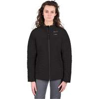 Manteau chauffant M12 Axis avec pile, Femmes, Grand, Noir Ontario Safety Products