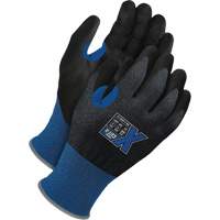 Cut-X Cut-Resistant Touchscreen Gloves, Size 7, 21 Gauge, Polyurethane Coated, Polyester/Stainless Steel/HPPE Shell, ASTM ANSI Level A9 SHJ640 | Ontario Safety Product