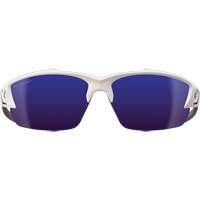 Khor G2 Safety Glasses, Blue Mirror Lens, Anti-Scratch/Polarized, ANSI Z87+/MCEPS GL-PD 10-12/Meets/Exceeds CSA Z94.3 Ontario Safety Products