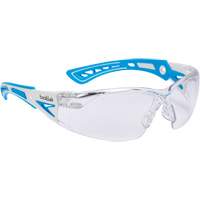 Lunettes de s&eacute;curit&eacute; RUSH+, Lentille Transparent, Antibu&eacute;e/Anti-&eacute;gratignures, ANSI Z87+/R&eacute;pond ou surpasse la norme CSA Z94.3 Ontario Safety Products