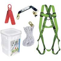 RK4-25 Ensemble conforme pour couvreur avec support r&eacute;utilisable, Trousses pour couvreur de toit Ontario Safety Products
