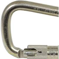 CP-03015-1 Mousqueton zingu&eacute; avec ouverte de portique de 1", Acier Ontario Safety Products