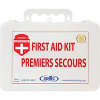 Trousse de premiers soins Shield, R&eacute;pond ou surpasse la norme CSA Z1220-24 type 2 environnements &agrave; faible risque, Petit (2-25 travailleurs) Ontario Safety Products