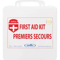 Trousse de premiers soins Shield, R&eacute;pond ou surpasse la norme CSA Z1220-24 type 2 environnements &agrave; faible risque, Moyen (26-50 travailleurs) Ontario Safety Products