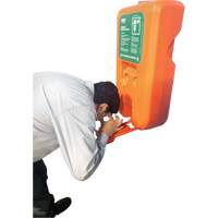 Portable Self-Contained Eyewash Station, Gravity-Fed, 10 gal. Capacity, Meets ANSI Z358.1 Ontario Safety Products
