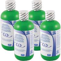 Additive to Preserve Water in Self-Contained Emergency Eye Wash Stations, Canada, 4 Pack, 8 oz. Ontario Safety Products