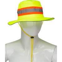 Chapeau de p&ecirc;cheur &agrave; refroidissement par &eacute;vaporation, Lime haute visibilit&eacute; Ontario Safety Products
