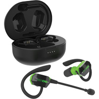 &eacute;couteurs Bluetooth UltraComm Aware noir & vert Ontario Safety Products