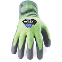 Helix&reg; 2057 Abrasion- & Cut-Resistant Gloves, Size 6/X-Small, 13 Gauge, Polyurethane Coated, HPPE Shell, ASTM ANSI Level A4/EN 388 Level C Ontario Safety Products