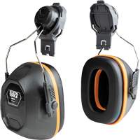 Cache-oreilles pour casques de s&eacute;curit&eacute;, Fixation pour casque, 27 NRR dB Ontario Safety Products