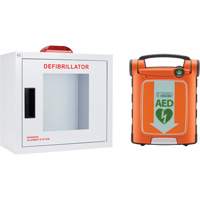 Trousse DEA Powerheart G5 avec armoire, Semi-automatique, Bilingue, Classe 3 Ontario Safety Products