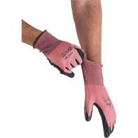Gants &eacute;cologiques, l&eacute;gers, et r&eacute;sistants &agrave; la coupe, &agrave; haute dext&eacute;rit&eacute;, Taille 11, Calibre 18, Rev&ecirc;tement Mousse de nitrile, Enveloppe en Acier inoxydable/PEHP/rPET, ASTM ANSI niveau A4 Ontario Safety Products