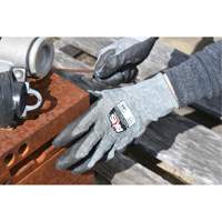 RWG566 AXIS Cut Protection Touchscreen Work Glove, Size X-Small, 18 Gauge, Polyurethane Coated, Stainless Steel/HPPE Shell, ASTM ANSI Level A5/EN 388 Level E Ontario Safety Products