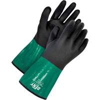 Gants r.sistant aux produits chimiques avec doublure r&eacute;sistante &agrave; la coupe, Taille 6/T-petit, 12" lo, PVC Ontario Safety Products