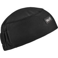 Calotte haute performance avec bandeau en &eacute;pong&eacute; Chill-Its 6630, Noir Ontario Safety Products