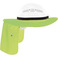 Visi&egrave;re universelle avec protection de la nuque pour casque de s&eacute;curit&eacute; Chill-Its 6661, Lime haute visibilit&eacute; Ontario Safety Products