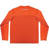 Chill-Its 6689 Cooling Long Sleeve Sun Shirt with UV Protection, Orange, Small Ontario Safety Products