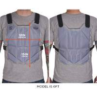 Chill-Its 6210 Phase Change Cooling Vest, One Size, Blue Ontario Safety Products