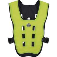 Veste de refroidissement &eacute;vaporatif Chill-Its 6685 avec fermeture &agrave; glissi&egrave;re, T-petit, Jaune lime haute visibilit&eacute; Ontario Safety Products