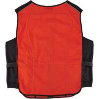 Veste de refroidissement &agrave; changement de phase l&eacute;g&egrave;re avec sachets de recharge Chill-Its 6260, 2T-grand/3T-grand, Orange Ontario Safety Products
