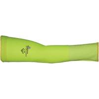 Max Cut Resistant Sleeves - Small, TenActiv, 12", ASTM ANSI Level A9, High Visibility Lime Ontario Safety Products