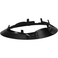 Bordure large compl&egrave;te &agrave; agrafe pour casque d'alpiniste RZRBack, blanc Ontario Safety Products