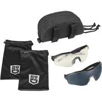 MY6 Safety Glasse Eyeshield Kit, Clear/Smoke Lens, Anti-Fog/Anti-Scratch, ANSI Z87+ Ontario Safety Products