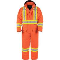 High-Visibility Lined Canvas Overalls, Small, High Visibility Orange Ontario Safety Products