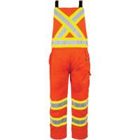 High-Visibility Unlined Overalls, X-Small, High Visibility Orange Ontario Safety Products