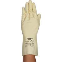 Gants naturels et l&eacute;gers AlphaTec 87-137, Taille 7, 11,8" lo, Latex de caoutchouc, 16 mils Ontario Safety Products