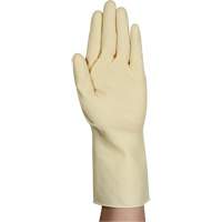 Gants naturels et l&eacute;gers AlphaTec 87-137, Taille 7, 11,8" lo, Latex de caoutchouc, 16 mils Ontario Safety Products